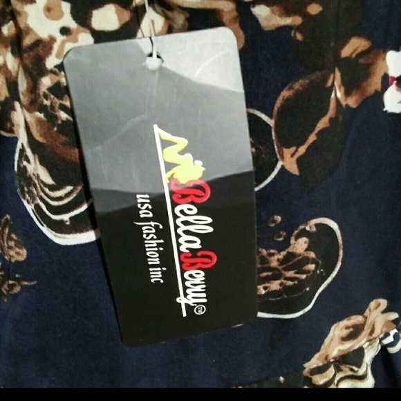 NWT Bella Berry flowy dress - Picture 2 of 5